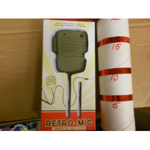 6 stuks retro microfoon/speaker, geschikt voor pc en tel, groen