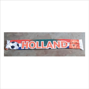 Luxe dubbele sjaal Holland 140 x 22 cm