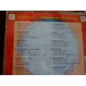 20x Ratjetoe cd Cabaret voor Clinic clowns