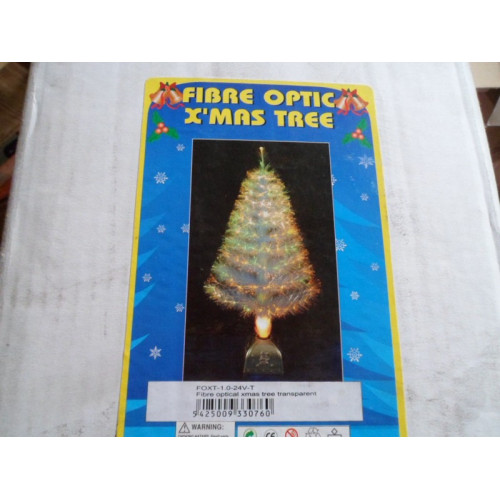 Fibre optic Christmas Tree transparant
