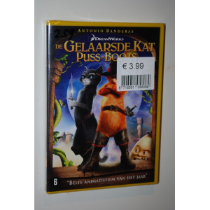DVD De Gelaarsde Kat