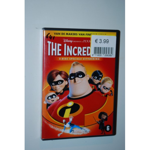 DVD The Incredibles, 2 discs, speciale uitvoering