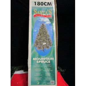 Kerstboom groen Mountain Spruce 180 cm, 1 stuks
