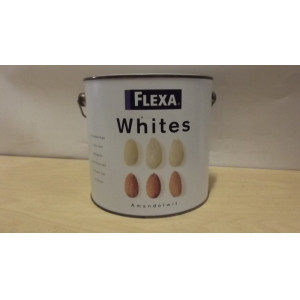 FLEXA muurverf, 2,5 liter, 2 stuks