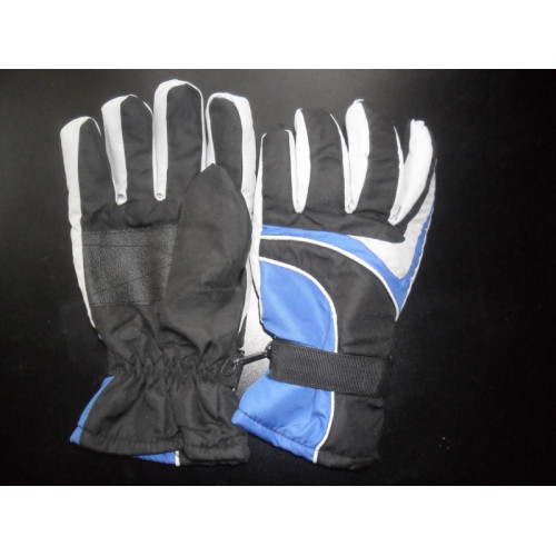 1 Paar Ski Handschoenen Blauw / Grijs     maat L - XL