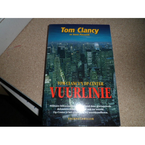 15x Boek Tom Clancy vuurlinie
