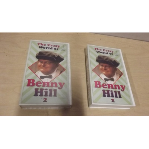 Videobanden Benny Hill 2, 20 stuks