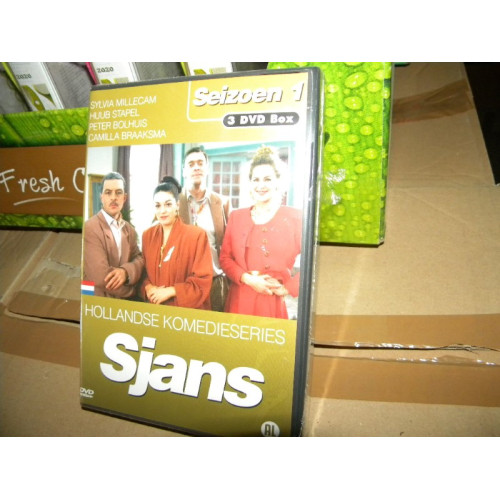 SJANS, dvd pakket, seizoen 1, 3 dvd box, 39 stuks