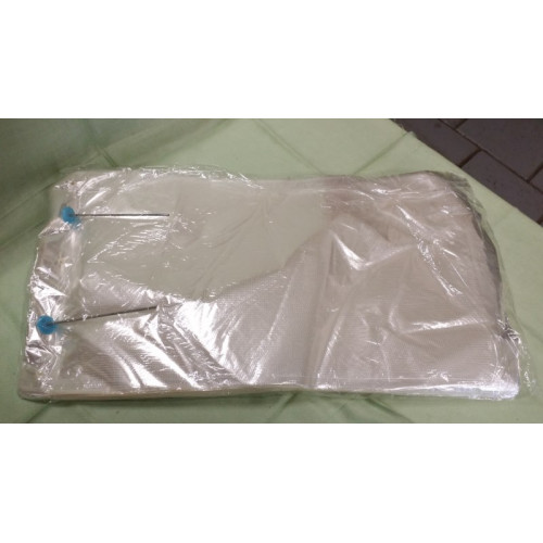 2000 st Plastic microperforatie zakken  4 zakken a 250 stuks met ophangbeugel