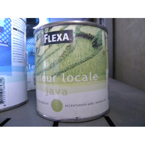 Flexa Hoogglanslak, 1 blik a 250 ml, Kleur Accentgroen 6055