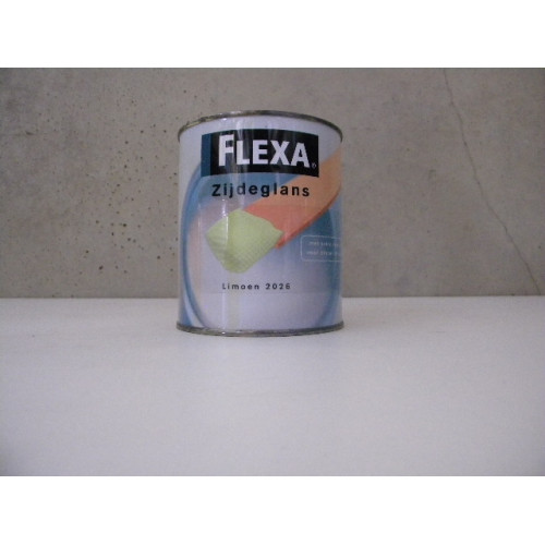 Flexa Zijdeglanslak, 1 blik a 750 ml, Kleur LIMOEN 2026