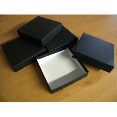 Zwart doosje, 50 stuks, 12x12cm