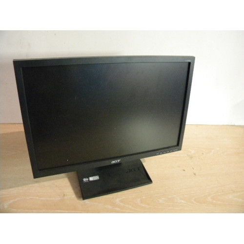 Acer monitor 19 inch, white screen