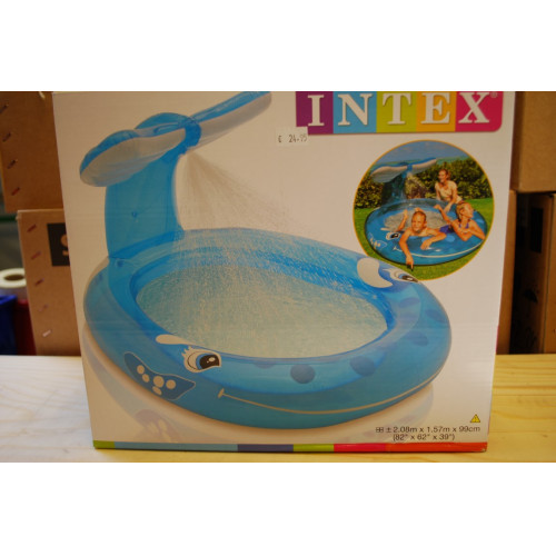 Intex kinder zwembad 208x157 cm met sproeidouche 