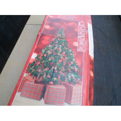1x Kerstboom met 150 lichtjes uit showroom