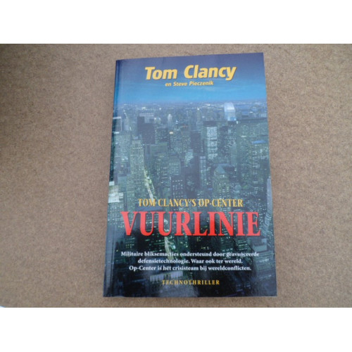 18x boek Tom Clancy Vuurlinie 