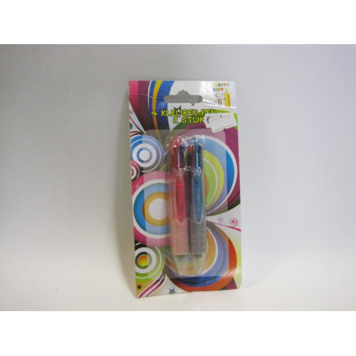 4 kleuren pen 2 in verpakking 5 sets