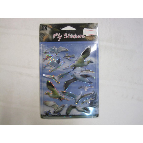 3D Fly stickers 4 sets