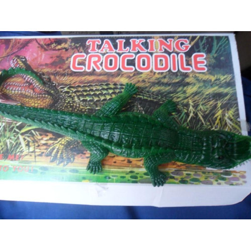 10 x Talking Krokodil +/- 30 cm