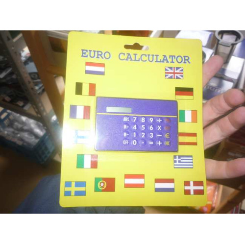 Euro calculator 25 stuks
