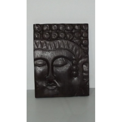 Boeddha, afbeelding op houten paneel, 12 stuks
