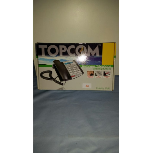 Topcom telefoon fidelity 1081 aantal 1 stuks