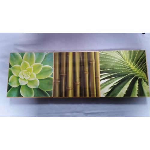 Graham & brown portfolio tropical leveas (set 3) x 20 x 20 cm aantal 13 stuks
