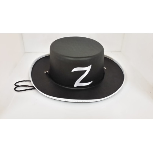 Zorro hoed per stuk verpakt 4 stuks