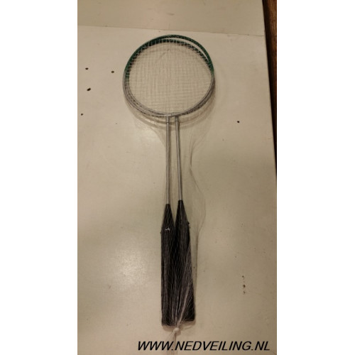 Badminton racket zonder shuttle 1 set