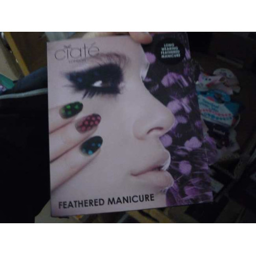 Feathered manicure 8 sets