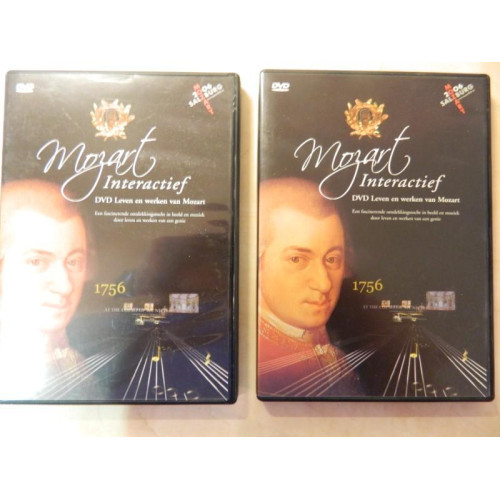 2 x DVD Mozart  Leven en werken van Mozart