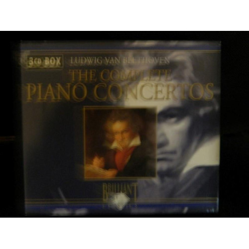 3 CD Box Ludwig Van Beethoven Complete Piano Concertos