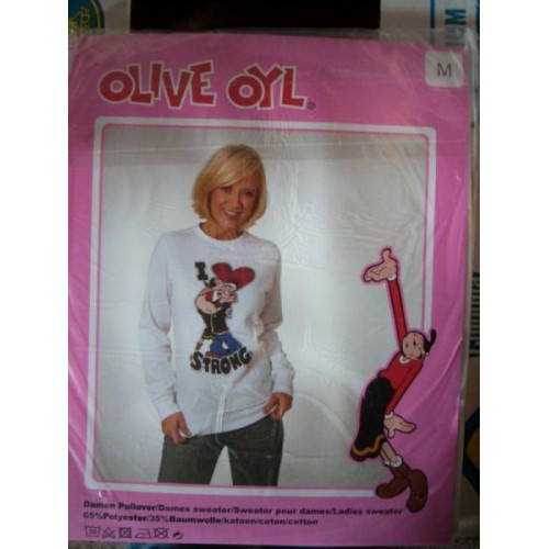 Dames pullover Olive Oyl maat M