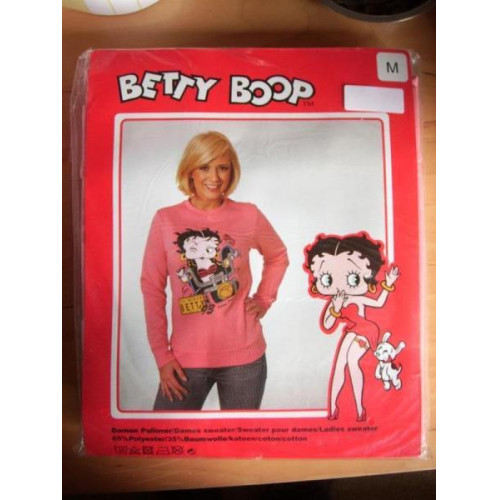 Dames pullover Betty Boop maat M