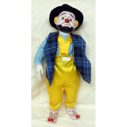 Clownspop, 50 cm, porselein