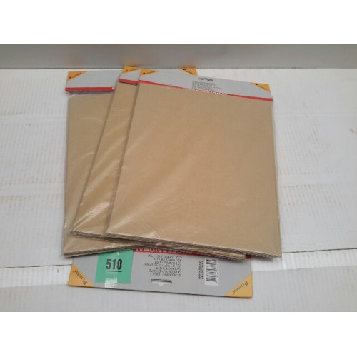 Schuurpapier P80 P120 P150 : 4 verpakkingen