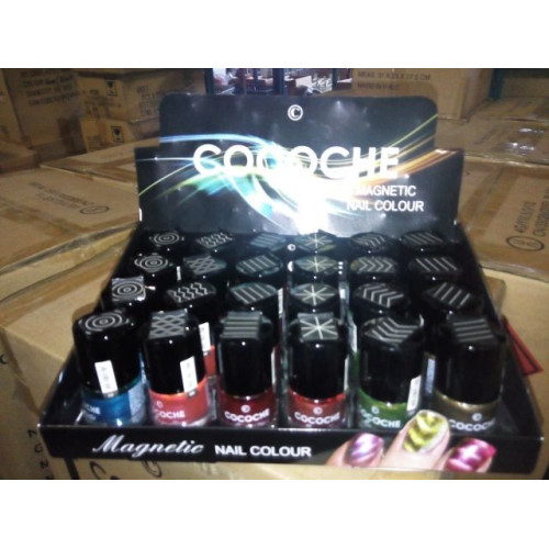 Cocoche magnetic nagelak 24 flesjes in display 4 display,s