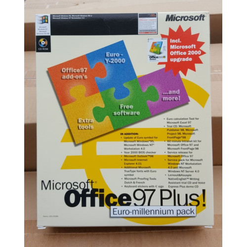 Windows office 97 win 32  min 130 stuks