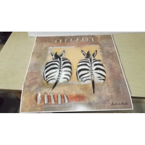 Arthouse, Zebra, 60x60cm, circa 60 stuks