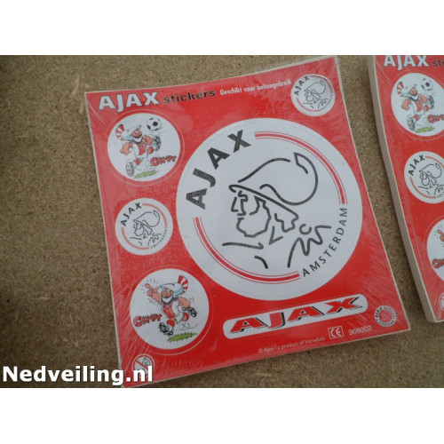 50x Ajax Stickers 