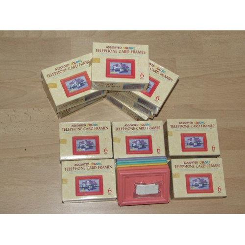 Telephone Card Frames / 12 sets