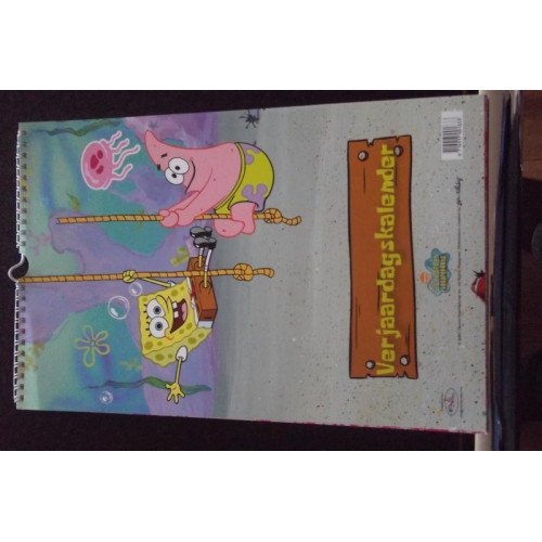 Spongebob verjaardag kalender 25x
