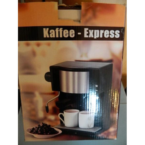 1 X Kaffee - Express Machine Met 2 Kopjes
