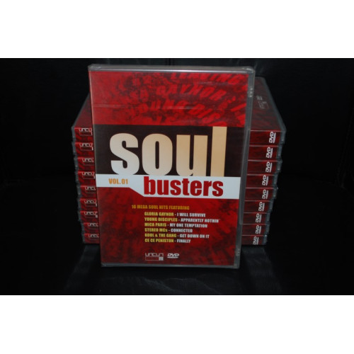 10x Muziek dvd Soulbusters, volume 1.