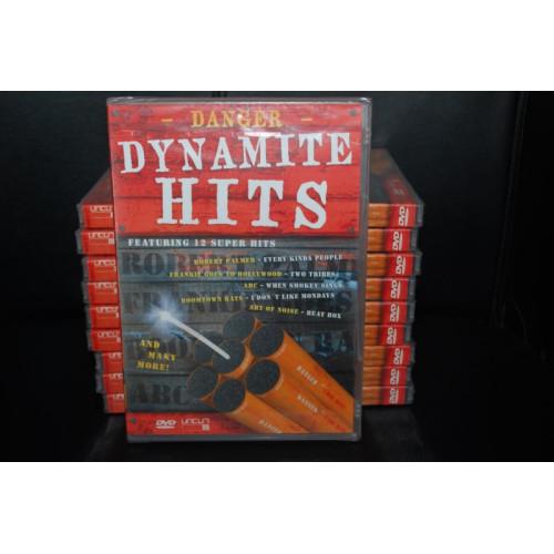 10x Muziek dvd Dyanamite hits.