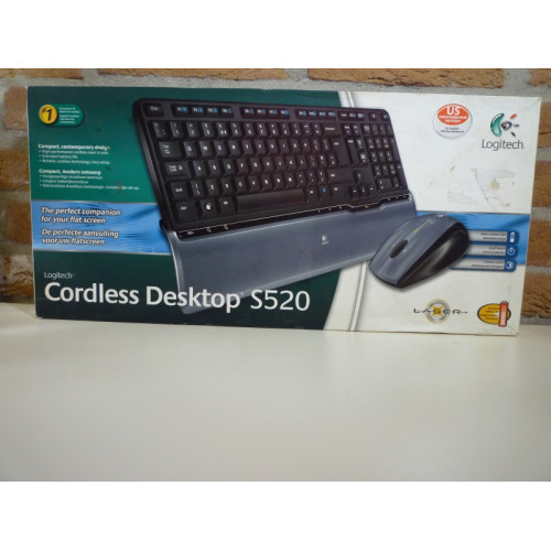 Draadloze toetsenbord/muis S520
