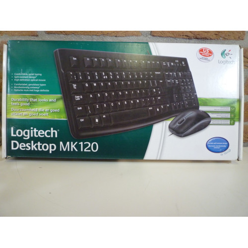 toetsenbord + muis Logitech MK120
