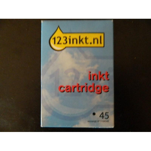 1 X  Inktcartridge Voor HP 51645 AE