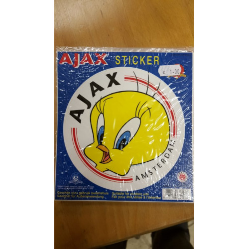 AJAX tweety stickers 6 stuks