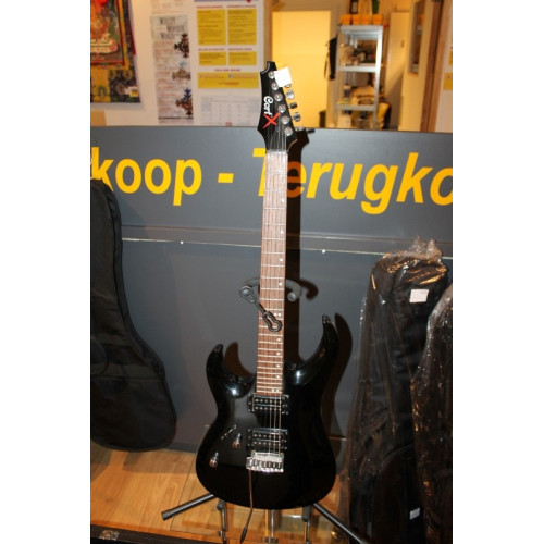 Electrische CORTX gitaar,linkshandig, incl koffer, excl standaard
